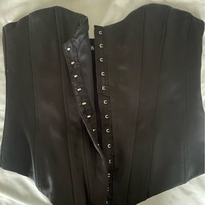 Zara black corset top!